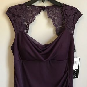 Plum Formal Maxi Dress Size 12